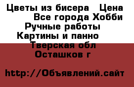 Цветы из бисера › Цена ­ 500 - Все города Хобби. Ручные работы » Картины и панно   . Тверская обл.,Осташков г.